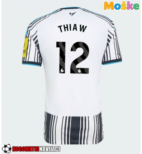 Moške Nogometnih dresov Newcastle United Malick Thiaw #12 Domači 2026-27 Kratki rokavi Moške Nogometnih dresov Newcastle United Malick Thiaw #12 Domači 2026-27 Kratki rokavi